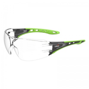 Traega Huron Anti-Scratch and Anti-Fog Sporty Wraparound Safety Glasses